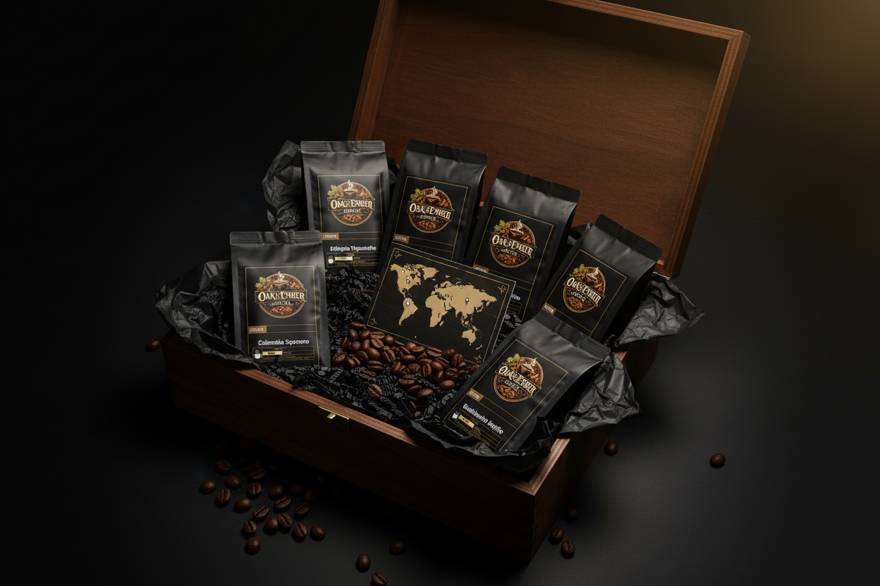 Gift box presentation