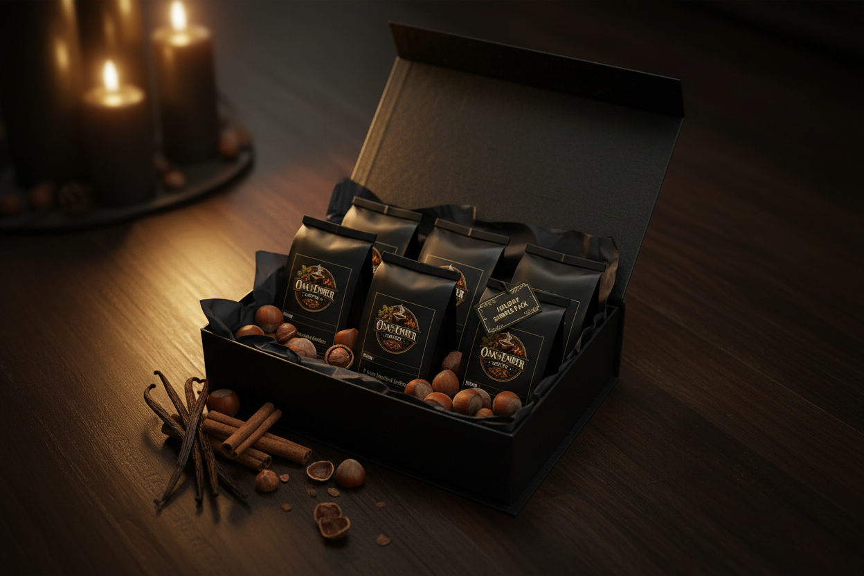 Luxury gift box presentation