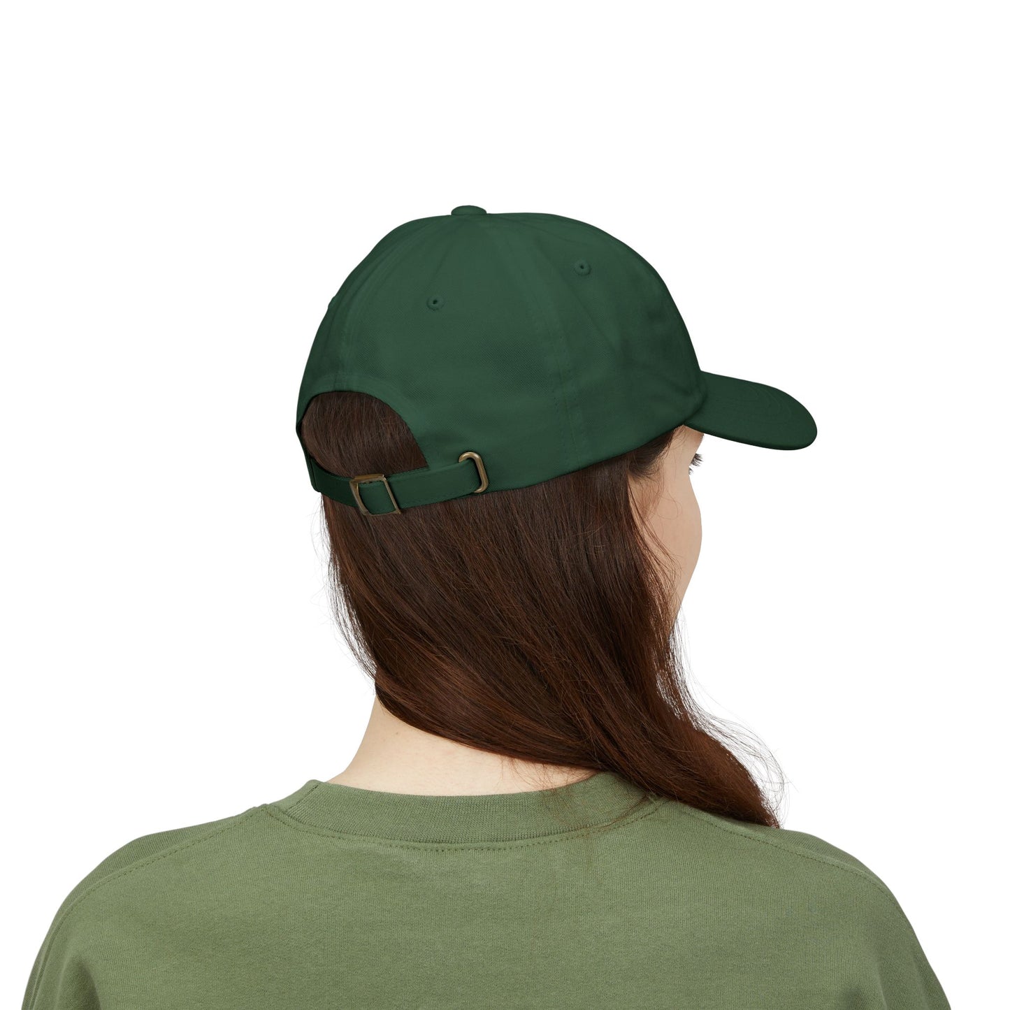 Oak & Ember Coffee 'Mocha Society' Dad Cap — Embroidered Vintage Logo Hat