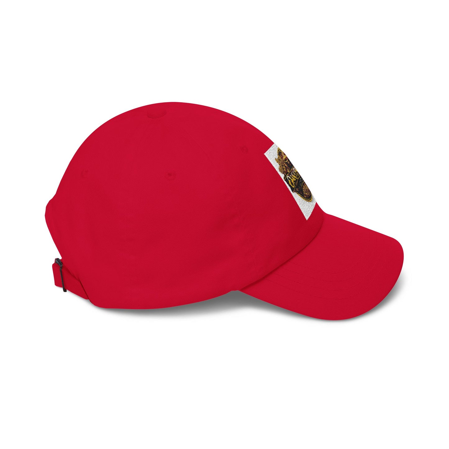 Oak & Ember Coffee 'Mocha Society' Dad Cap — Embroidered Vintage Logo Hat