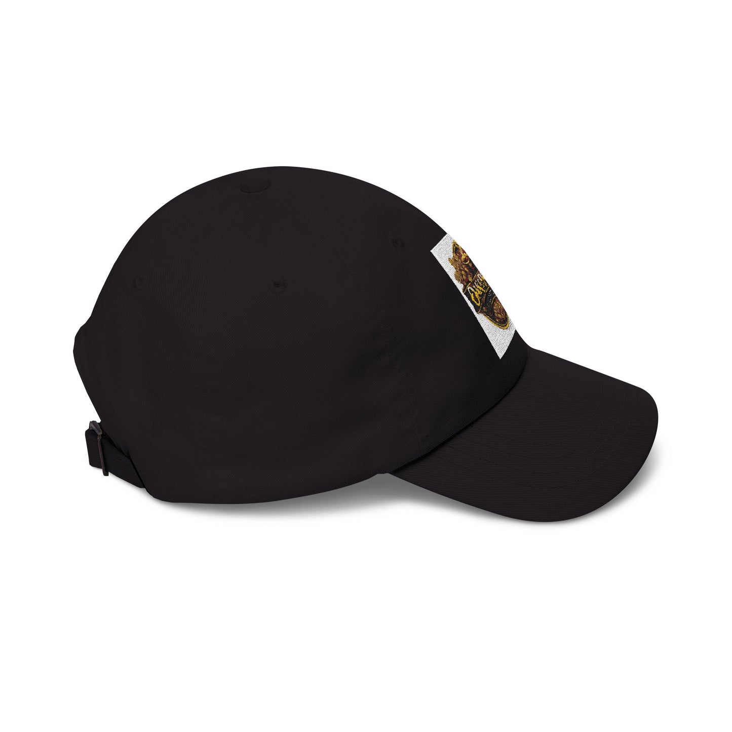 Oak & Ember Coffee 'Mocha Society' Dad Cap — Embroidered Vintage Logo Hat