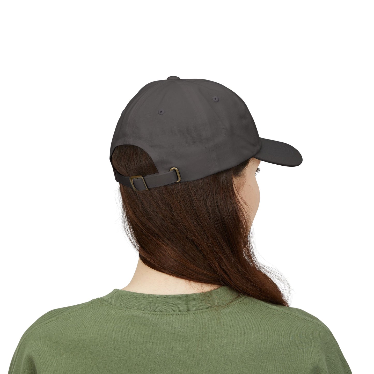 Oak & Ember Coffee 'Mocha Society' Dad Cap — Embroidered Vintage Logo Hat