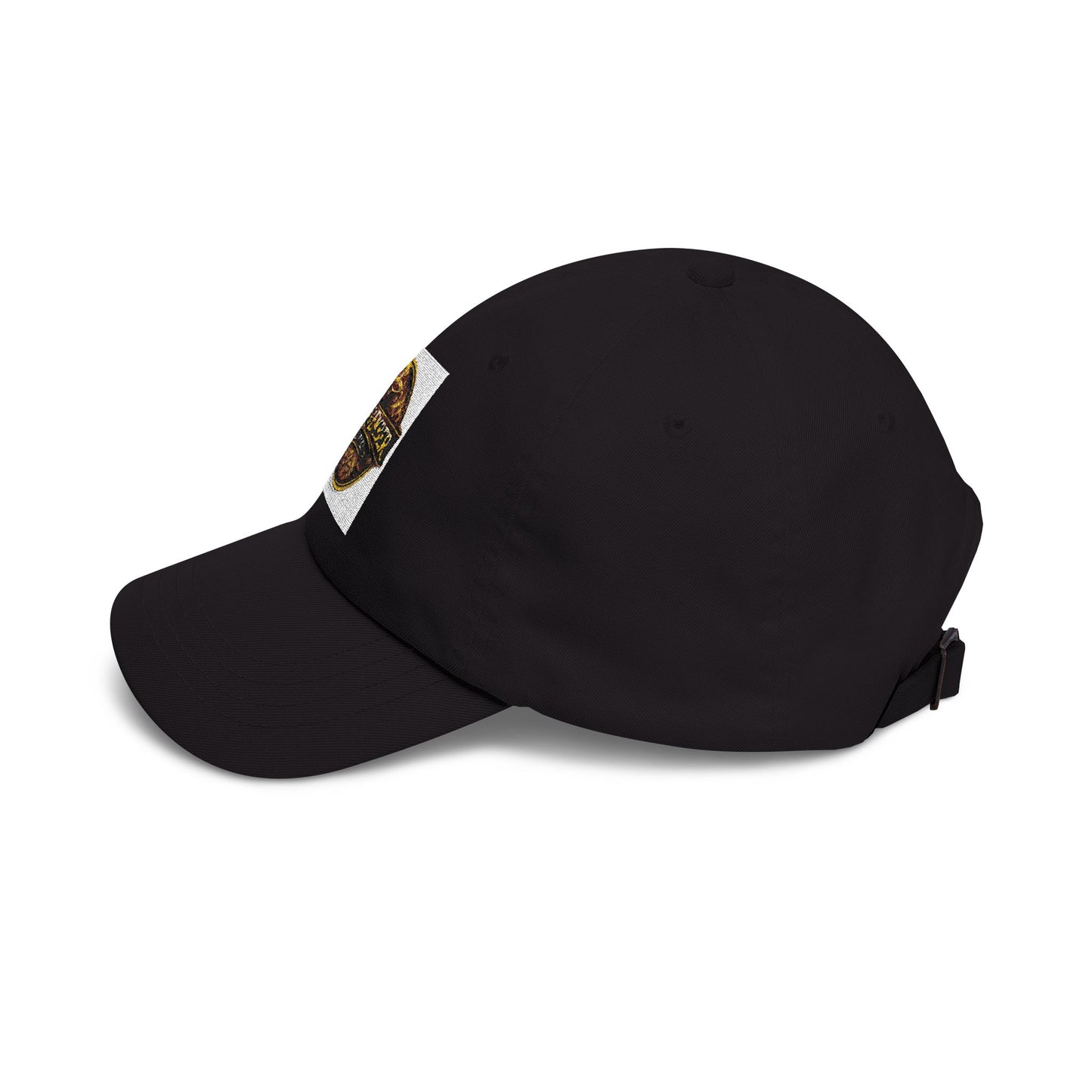 Oak & Ember Coffee 'Mocha Society' Dad Cap — Embroidered Vintage Logo Hat