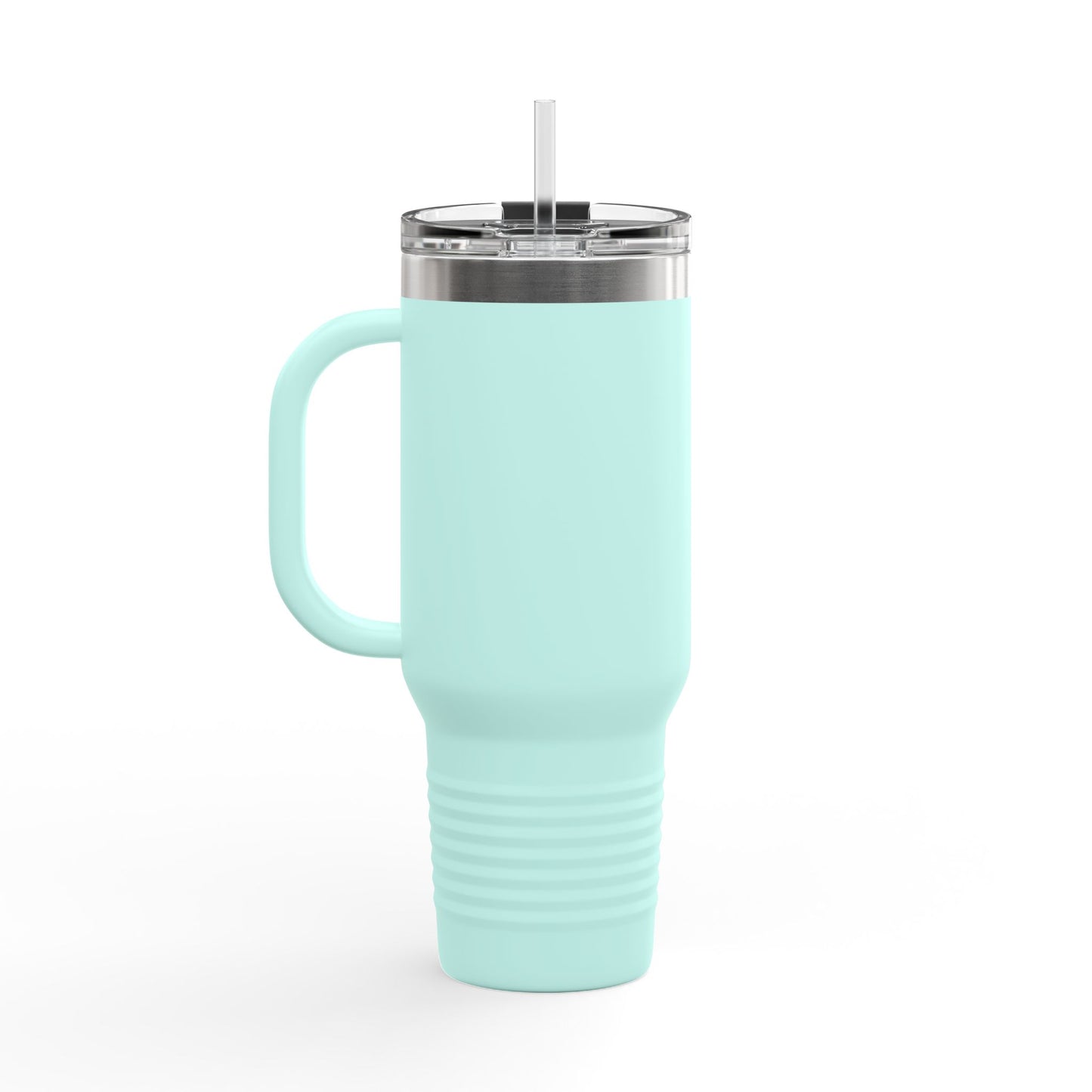 Oak & Ember Coffee 'Mocha Society' Insulated Travel Tumbler — Stainless Steel (40oz)