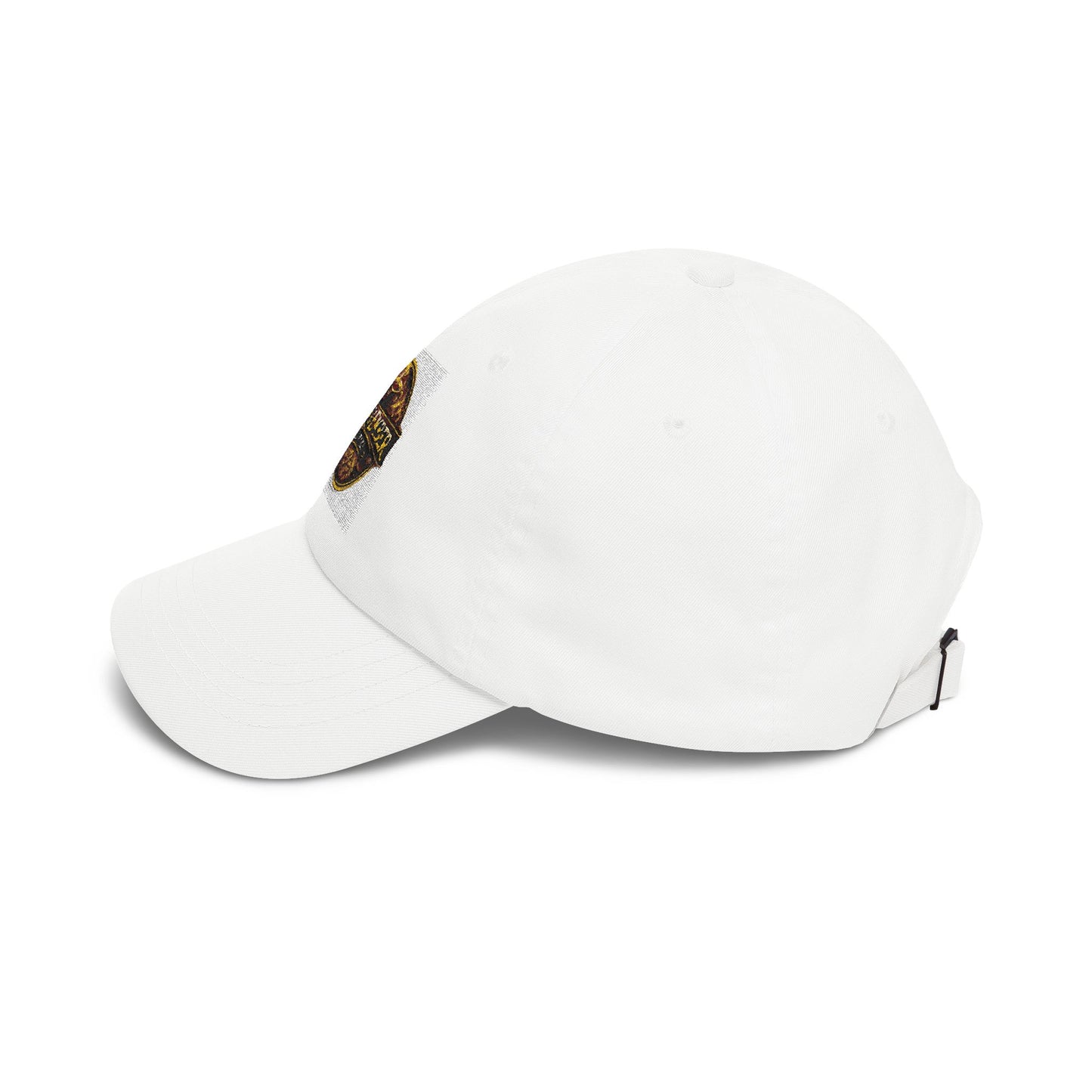 Oak & Ember Coffee 'Mocha Society' Dad Cap — Embroidered Vintage Logo Hat