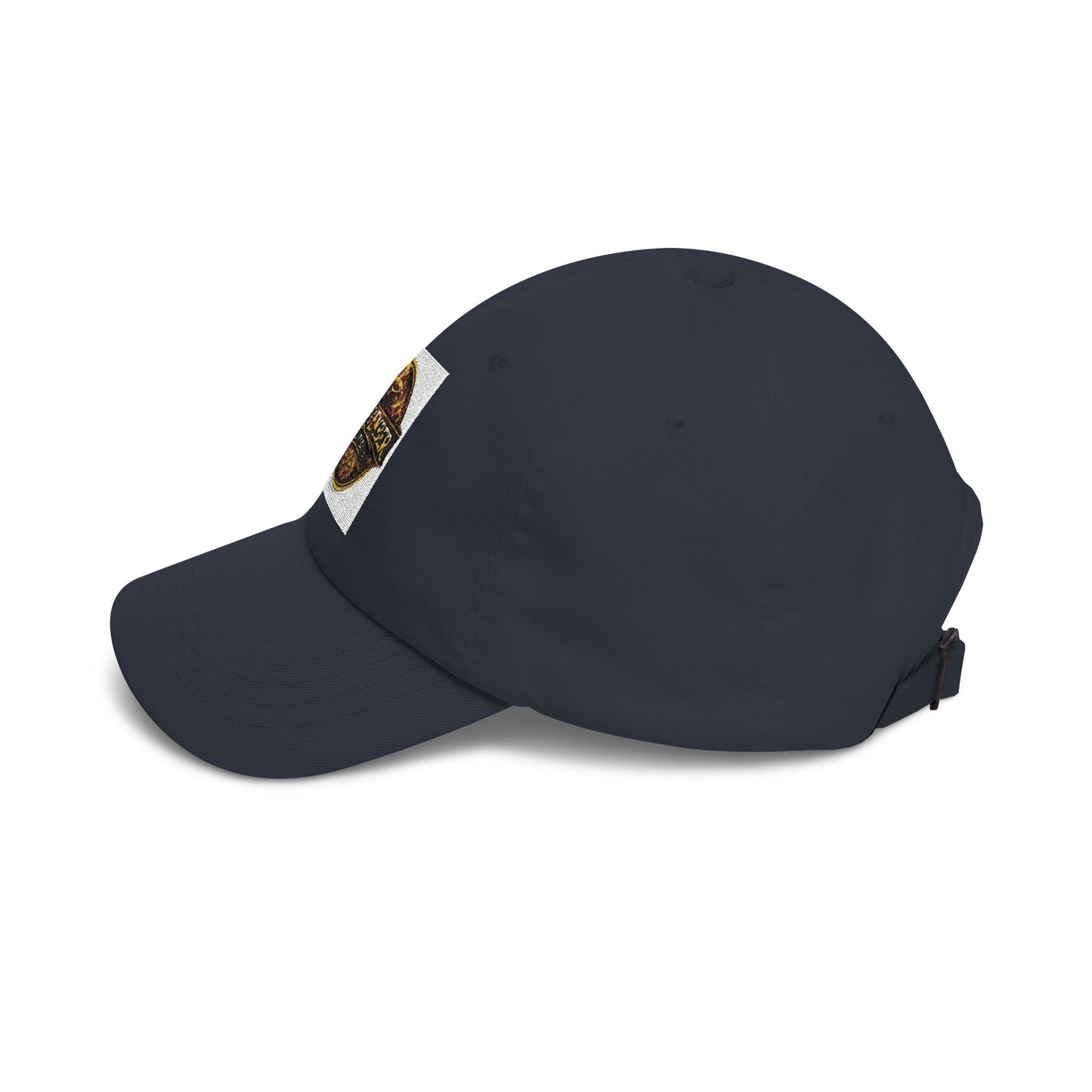 Oak & Ember Coffee 'Mocha Society' Dad Cap — Embroidered Vintage Logo Hat