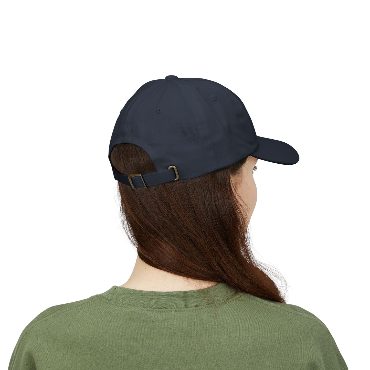 Oak & Ember Coffee 'Mocha Society' Dad Cap — Embroidered Vintage Logo Hat