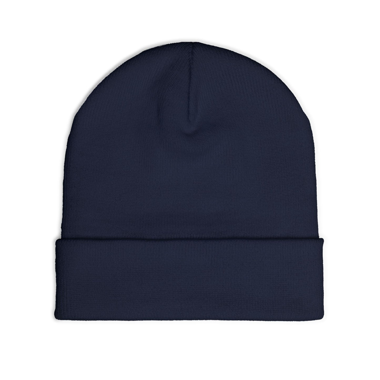Oak & Ember Coffee 'Mocha Society' Embroidered Knit Beanie — Cuffed Winter Hat
