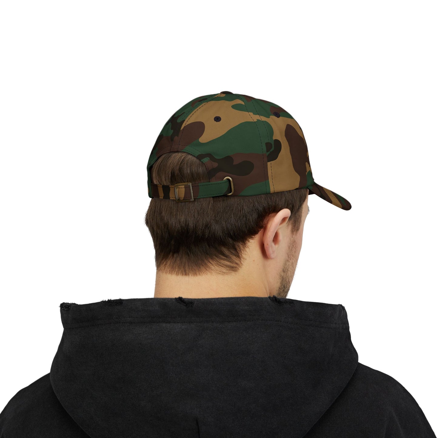 Oak & Ember Coffee 'Mocha Society' Dad Cap — Embroidered Vintage Logo Hat