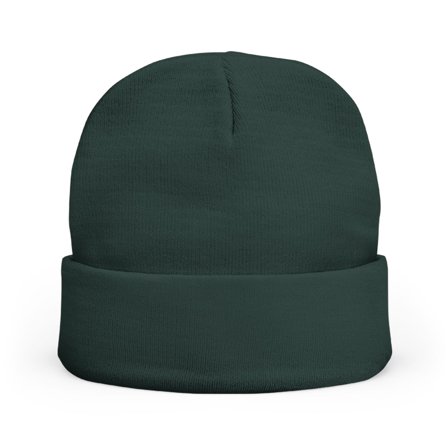 Oak & Ember Coffee 'Mocha Society' Embroidered Knit Beanie — Cuffed Winter Hat