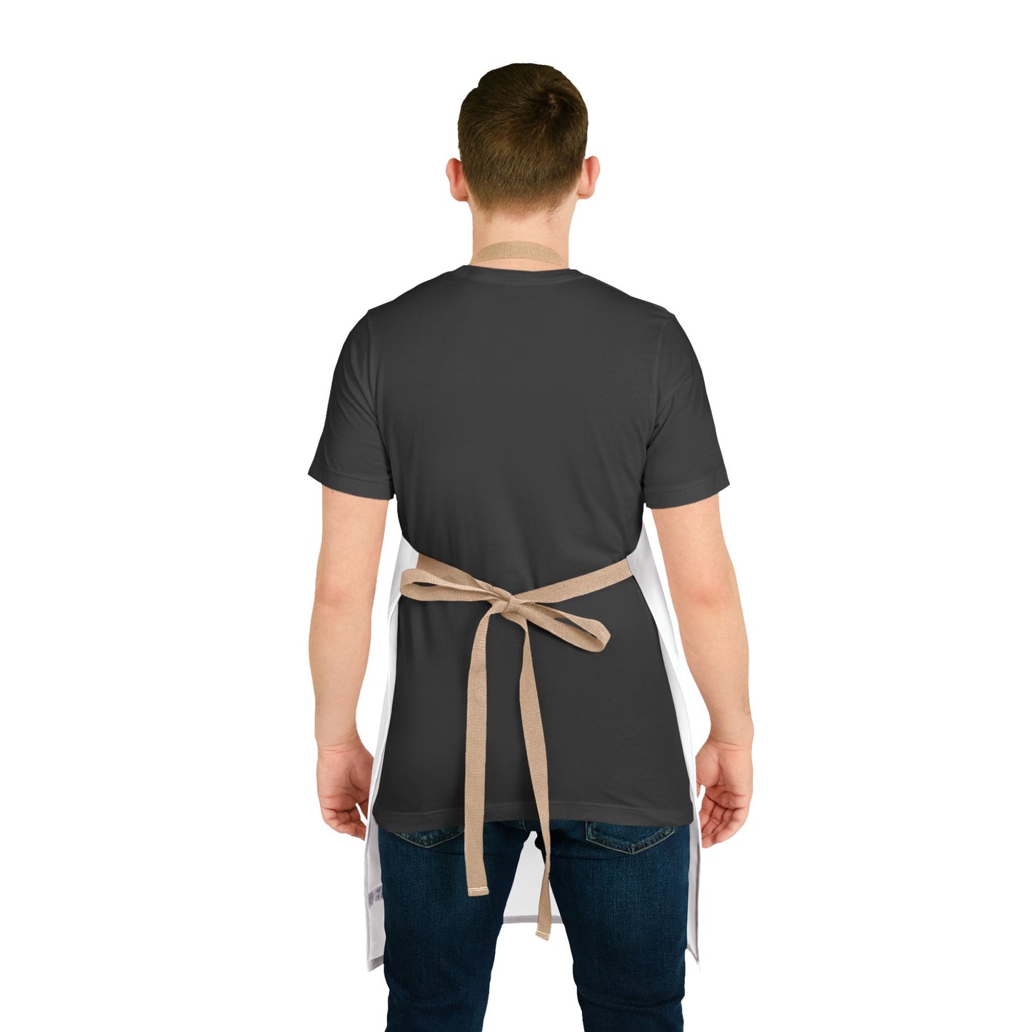 Oak & Ember Coffee 'Mocha Society' Barista Apron — Vintage Logo Kitchen & Café Apron