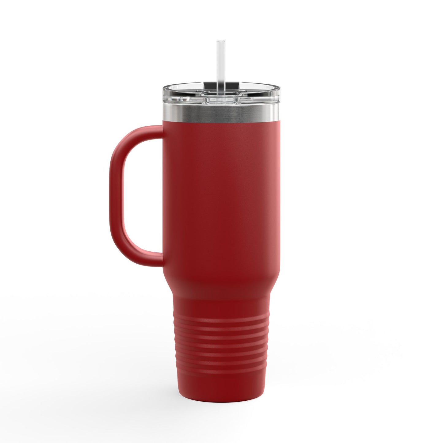 Oak & Ember Coffee 'Mocha Society' Insulated Travel Tumbler — Stainless Steel (40oz)