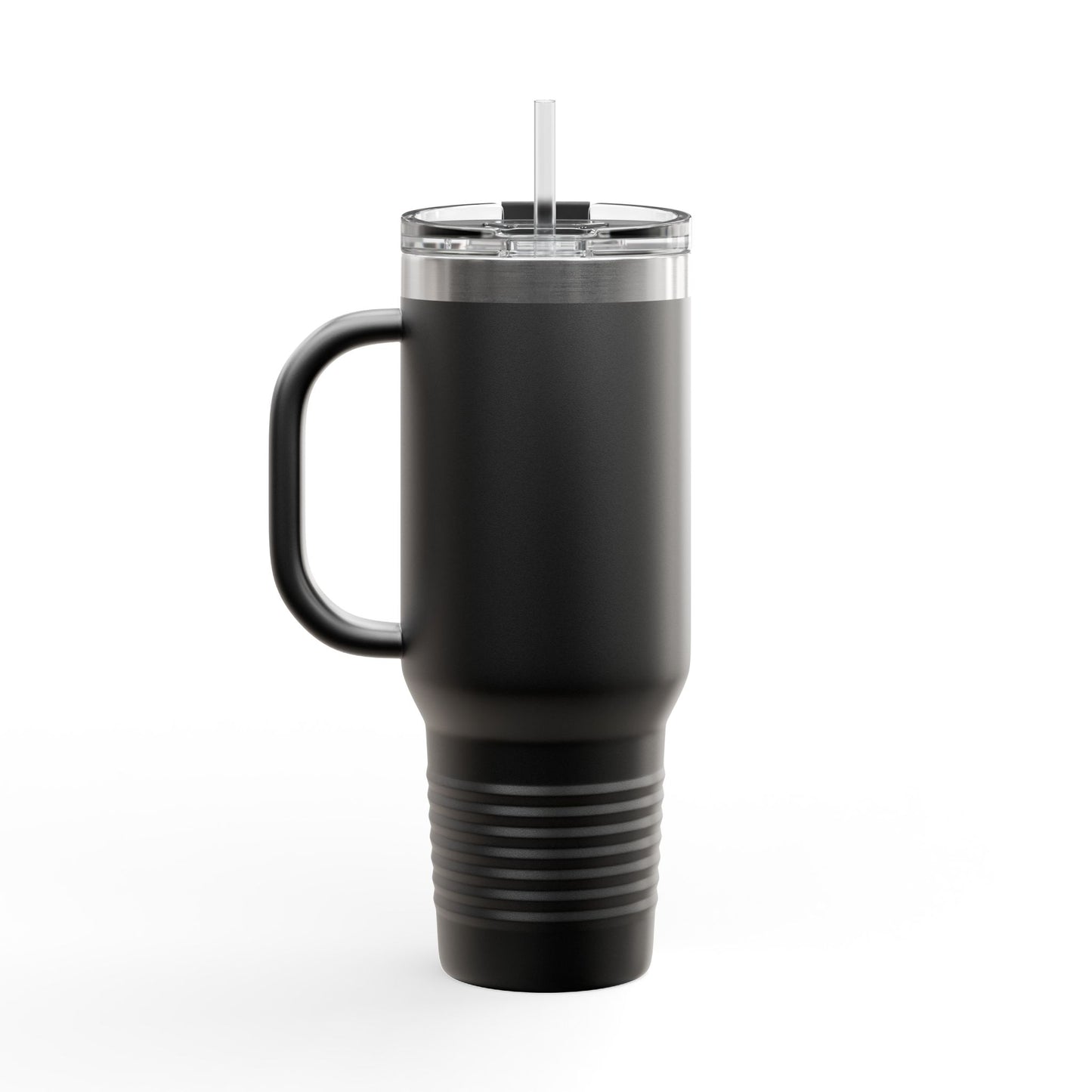Oak & Ember Coffee 'Mocha Society' Insulated Travel Tumbler — Stainless Steel (40oz)