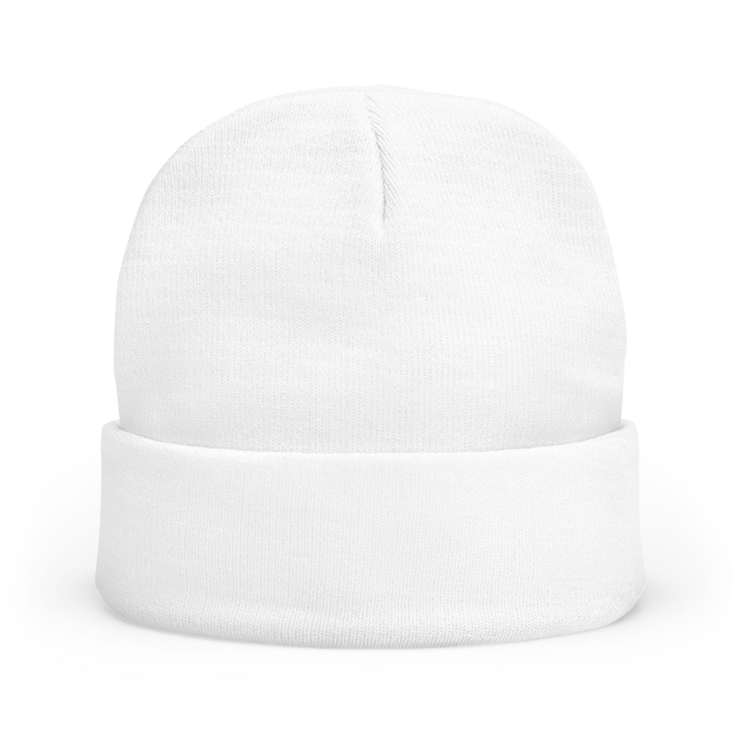 Oak & Ember Coffee 'Mocha Society' Embroidered Knit Beanie — Cuffed Winter Hat