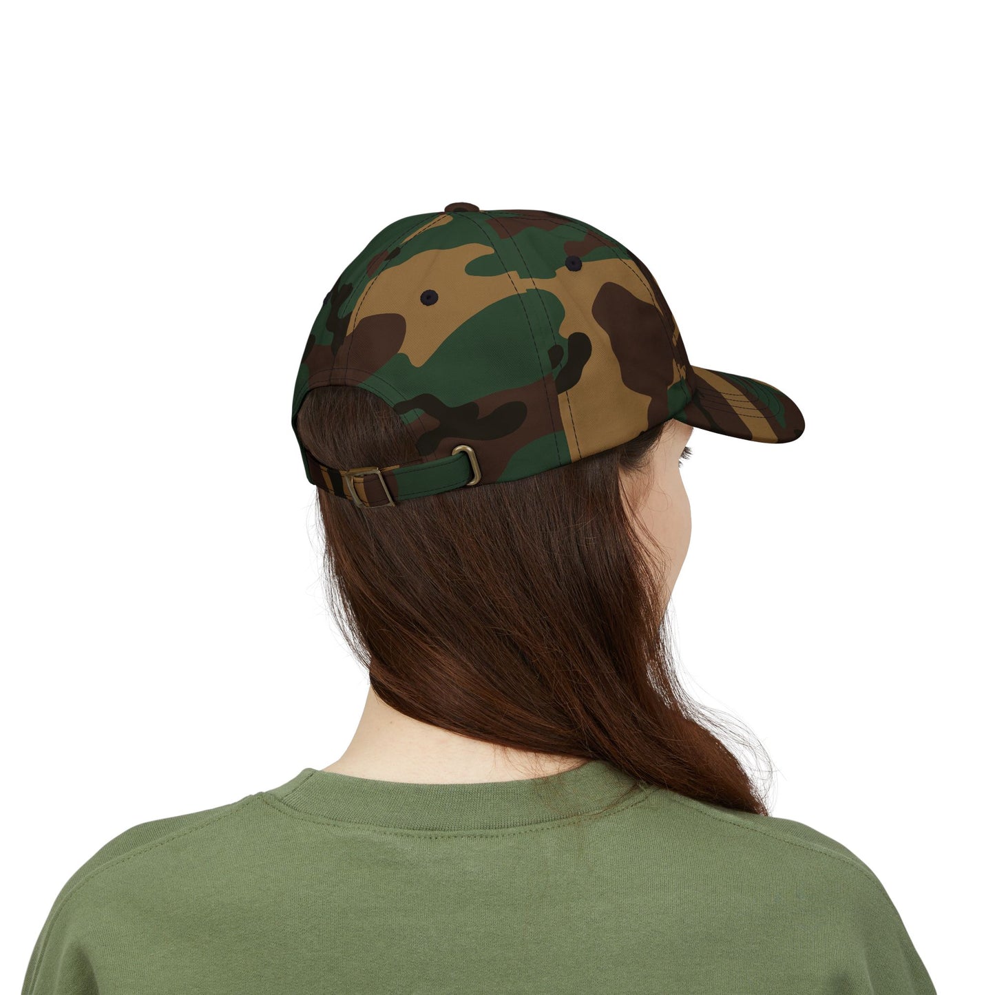 Oak & Ember Coffee 'Mocha Society' Dad Cap — Embroidered Vintage Logo Hat
