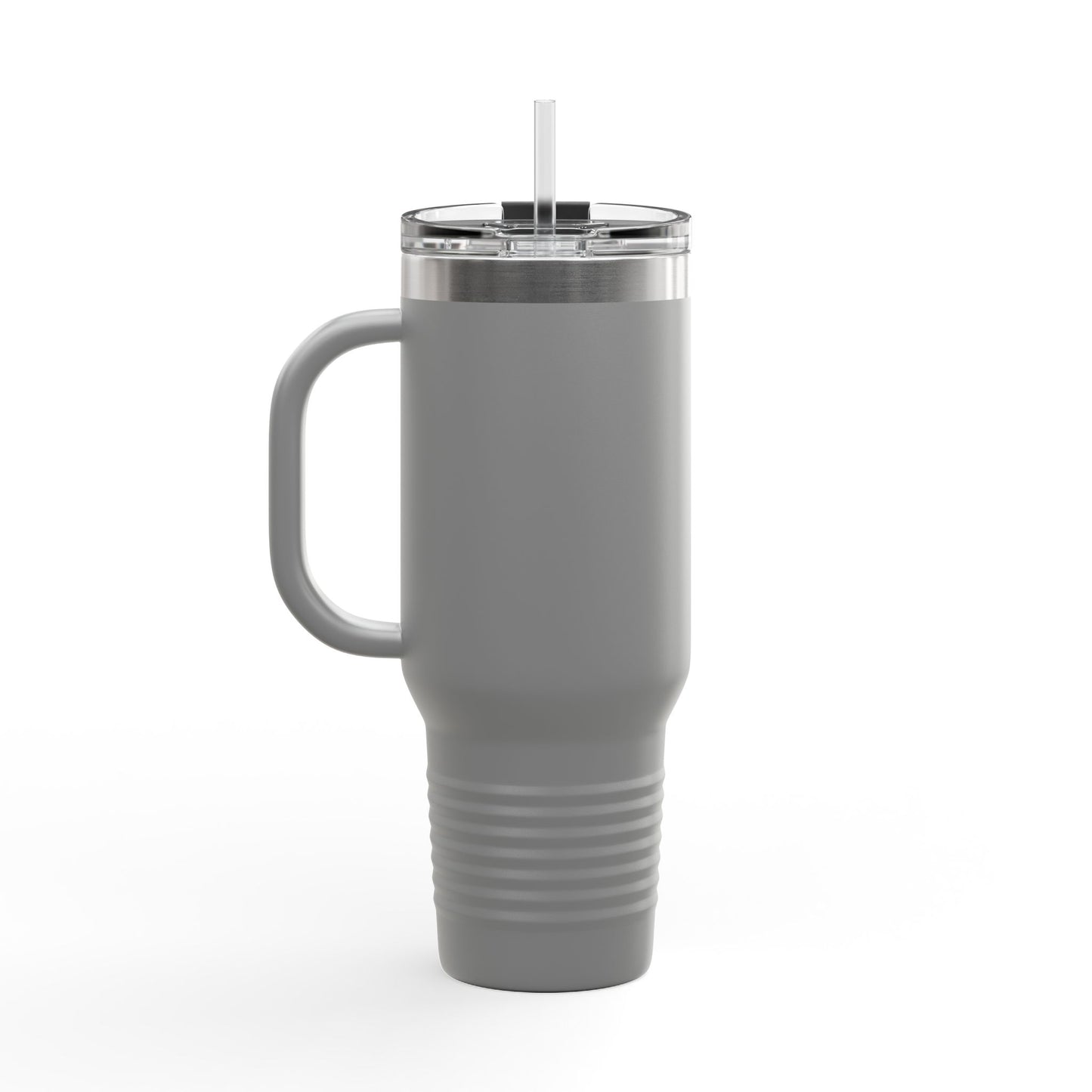 Oak & Ember Coffee 'Mocha Society' Insulated Travel Tumbler — Stainless Steel (40oz)
