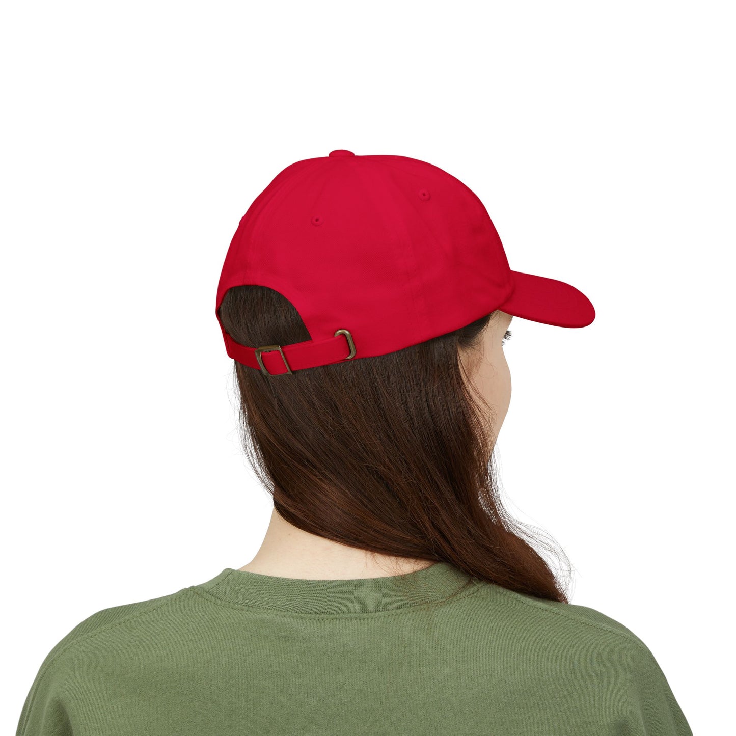 Oak & Ember Coffee 'Mocha Society' Dad Cap — Embroidered Vintage Logo Hat