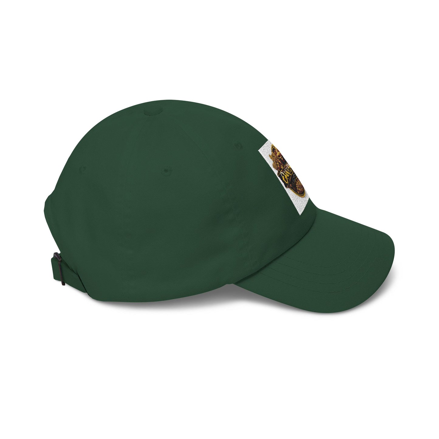 Oak & Ember Coffee 'Mocha Society' Dad Cap — Embroidered Vintage Logo Hat