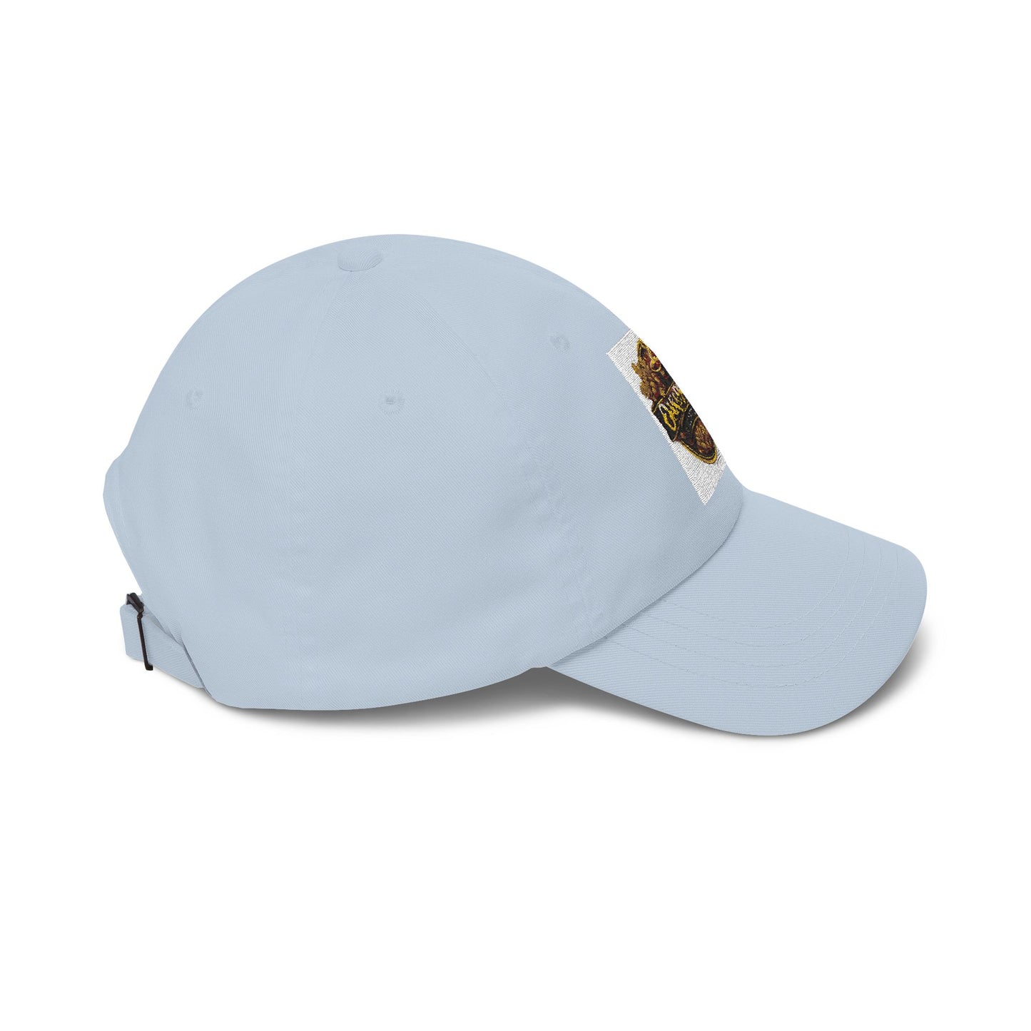 Oak & Ember Coffee 'Mocha Society' Dad Cap — Embroidered Vintage Logo Hat