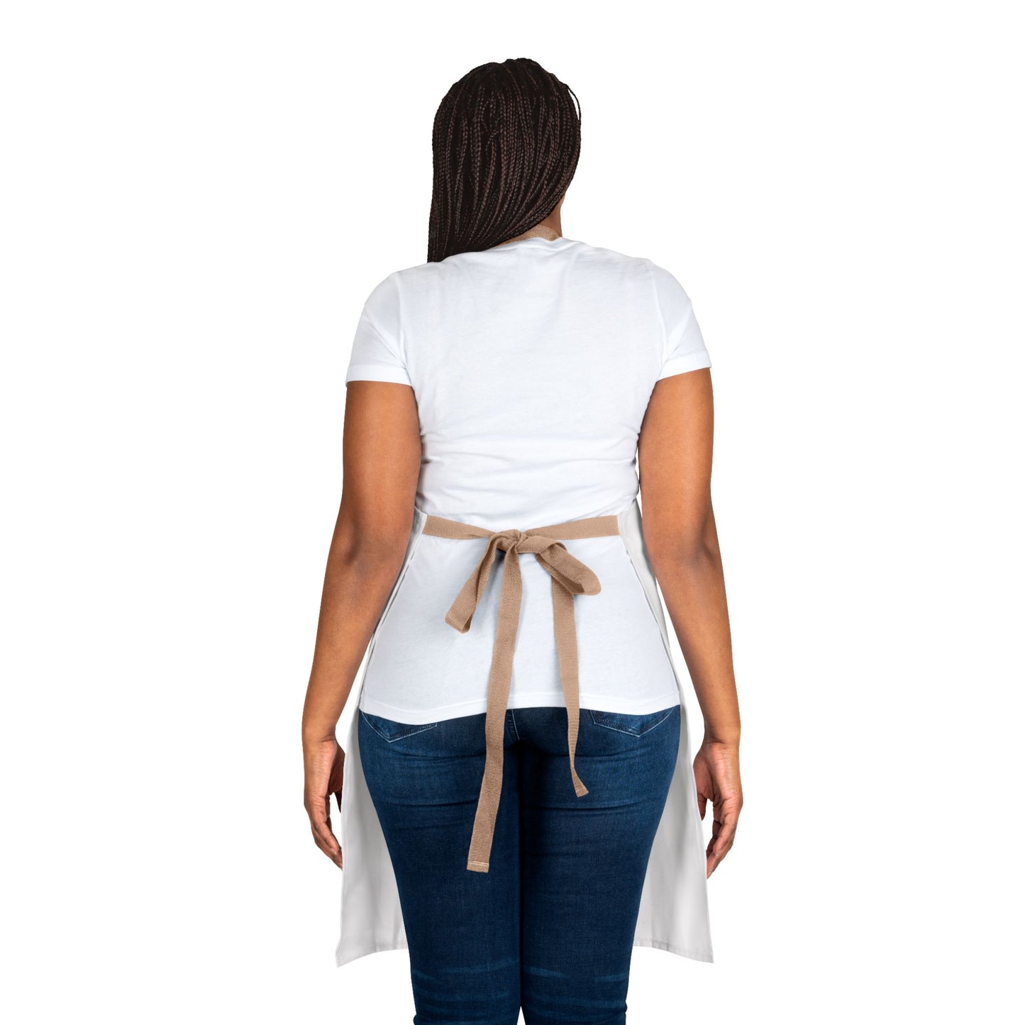 Oak & Ember Coffee 'Mocha Society' Barista Apron — Vintage Logo Kitchen & Café Apron