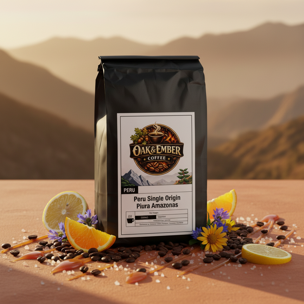 Bag with caramel, citrus & sea salt