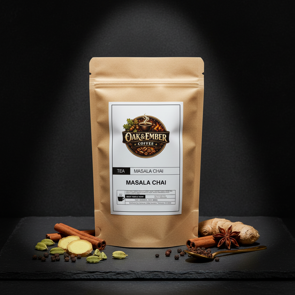 Bag with cardamom, cinnamon, ginger & star anise