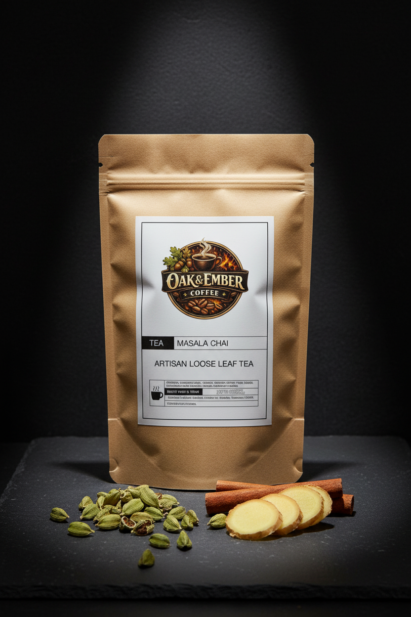 Hero portrait with cardamom, cinnamon & ginger