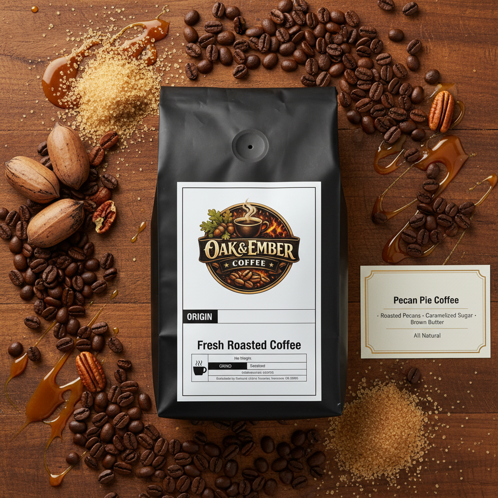 Overhead Southern bakery flat lay