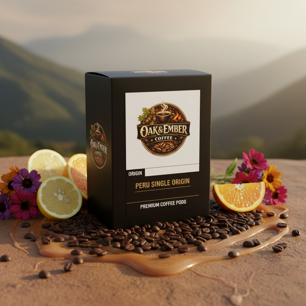 Pod box with caramel & citrus